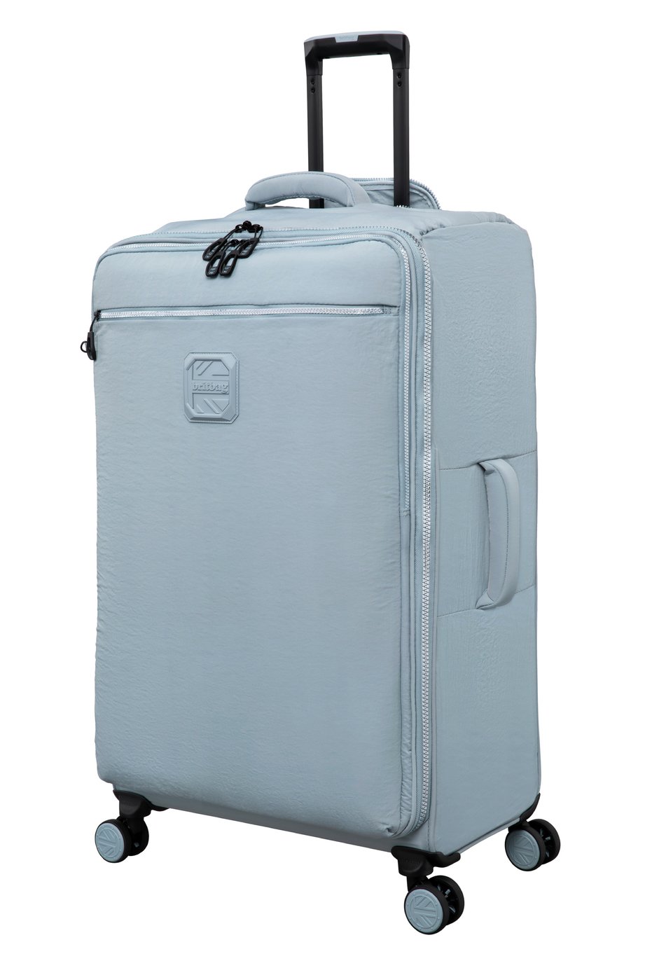 IT Luggage Ashdon 8 Wheel Soft Large Suitcase - Blue