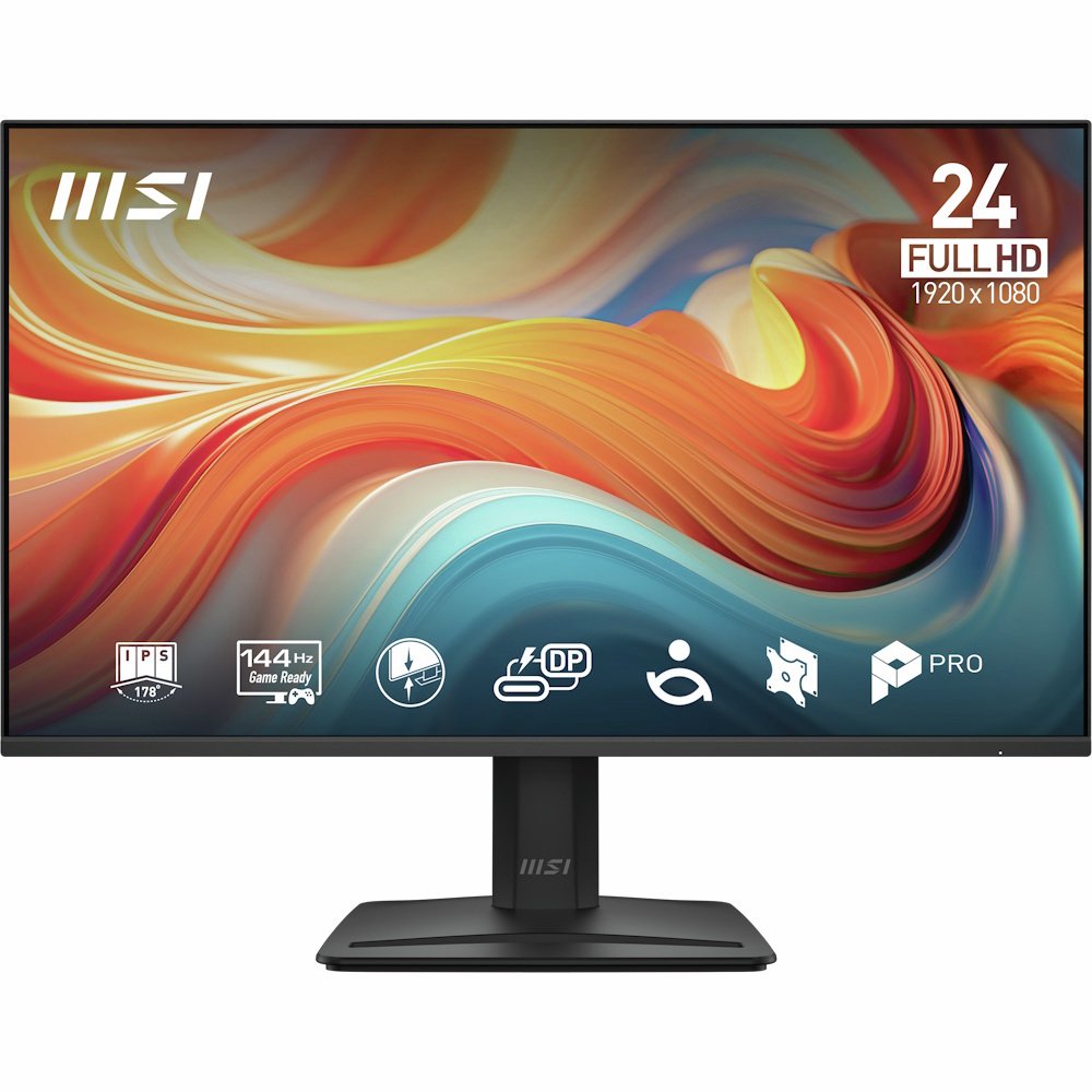 MSI PRO MP242 E14A 24 Inch 144Hz FHD Monitor