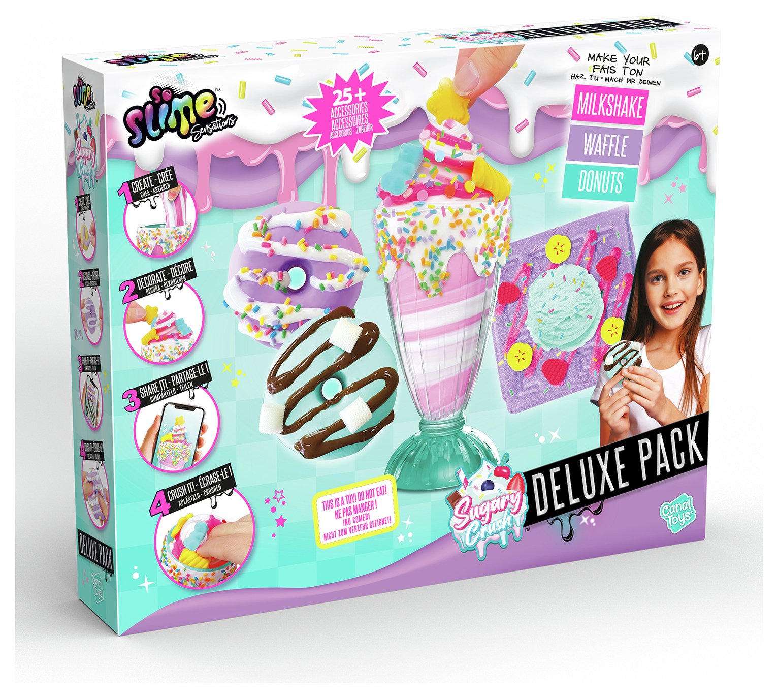 So Slime Sensations Sugary Crush Deluxe Pack