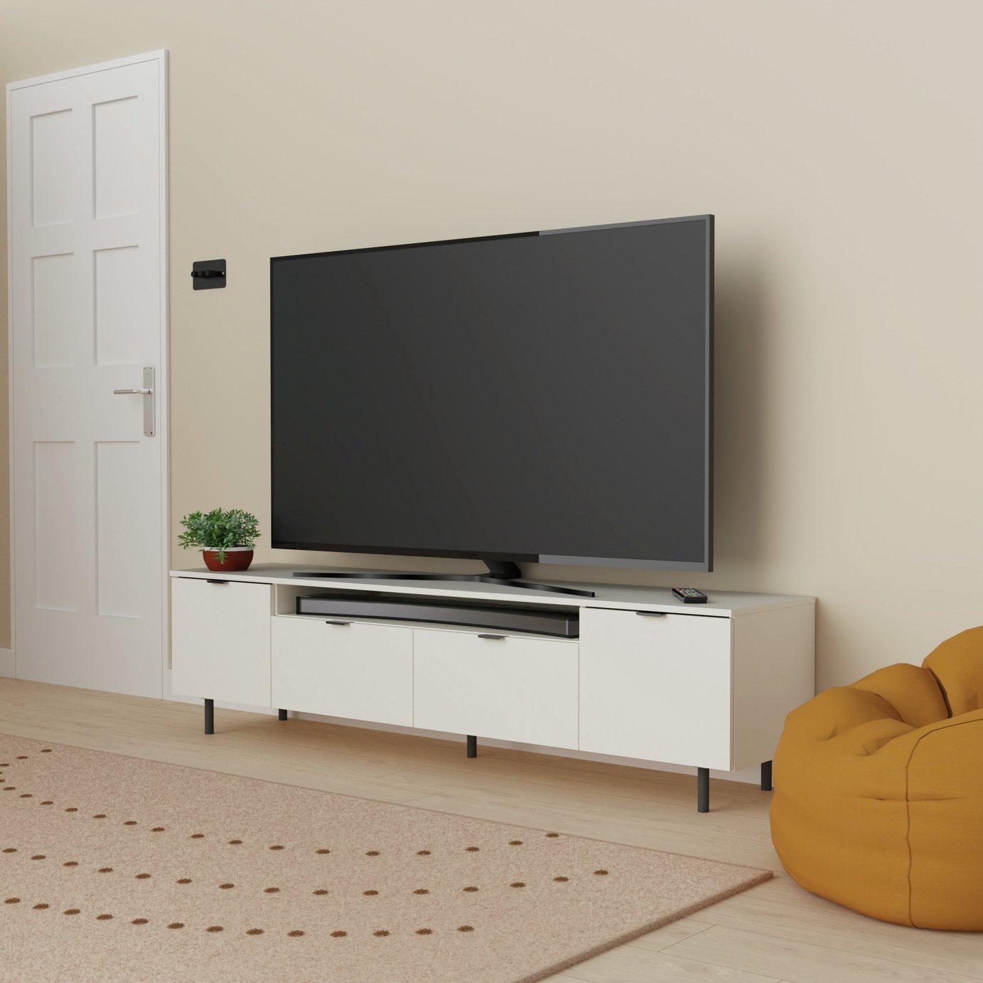 Argos Home Taite 2 Door 2 Drawers TV Unit