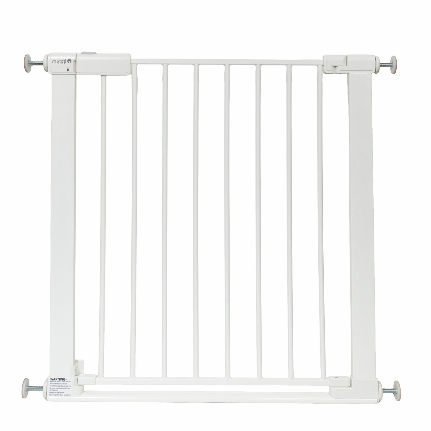 Cuggl Low Step Safety Gate - White