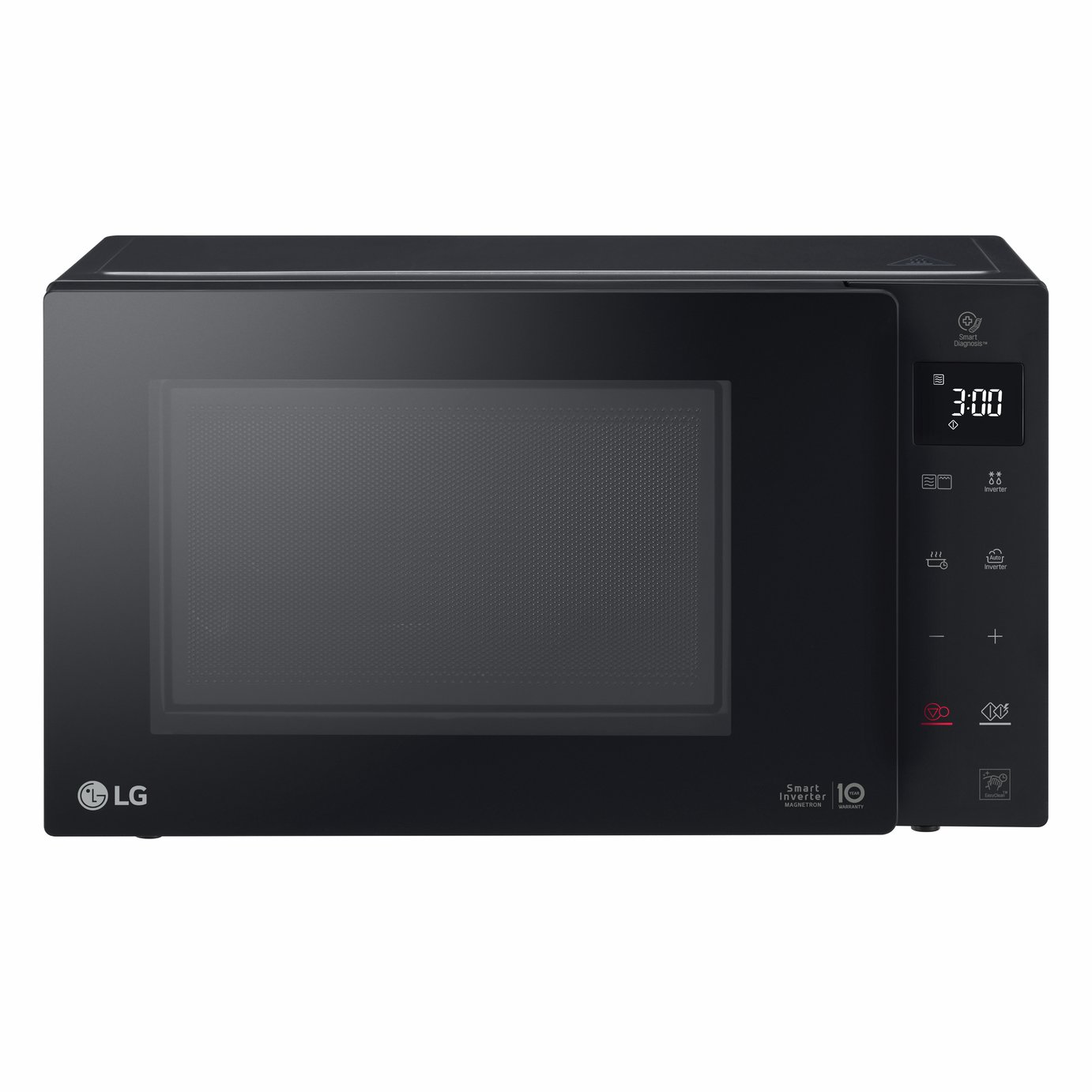 LG Neochef 1000W Microwave Oven with Grill MH6336GIB - Black
