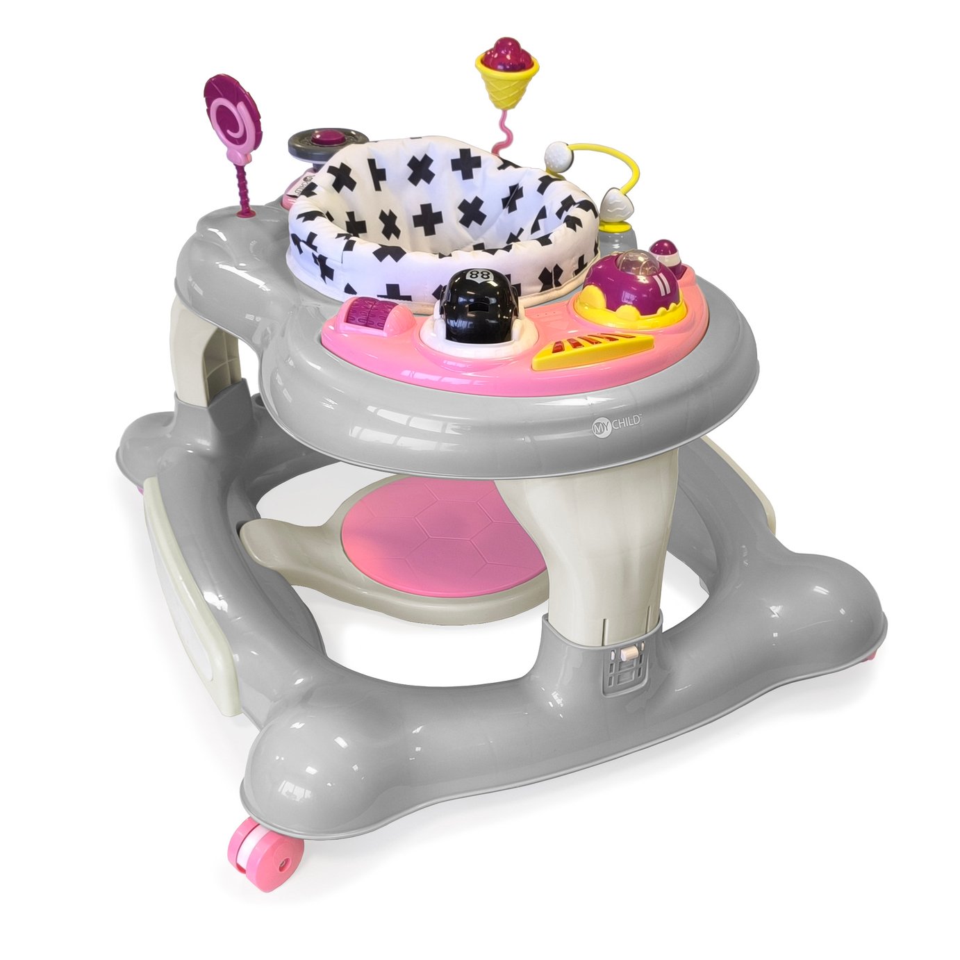My Child Roundabout 4-in-1 Activity Walker & Rocker Baby Walker