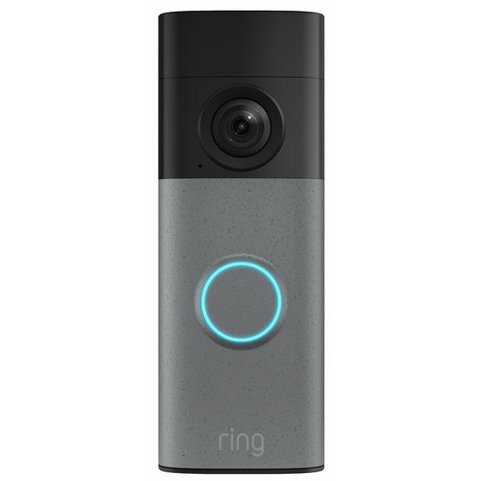 Ring Battery Video Doorbell (Newest Gen) Retinal 2K - Speckled Grey