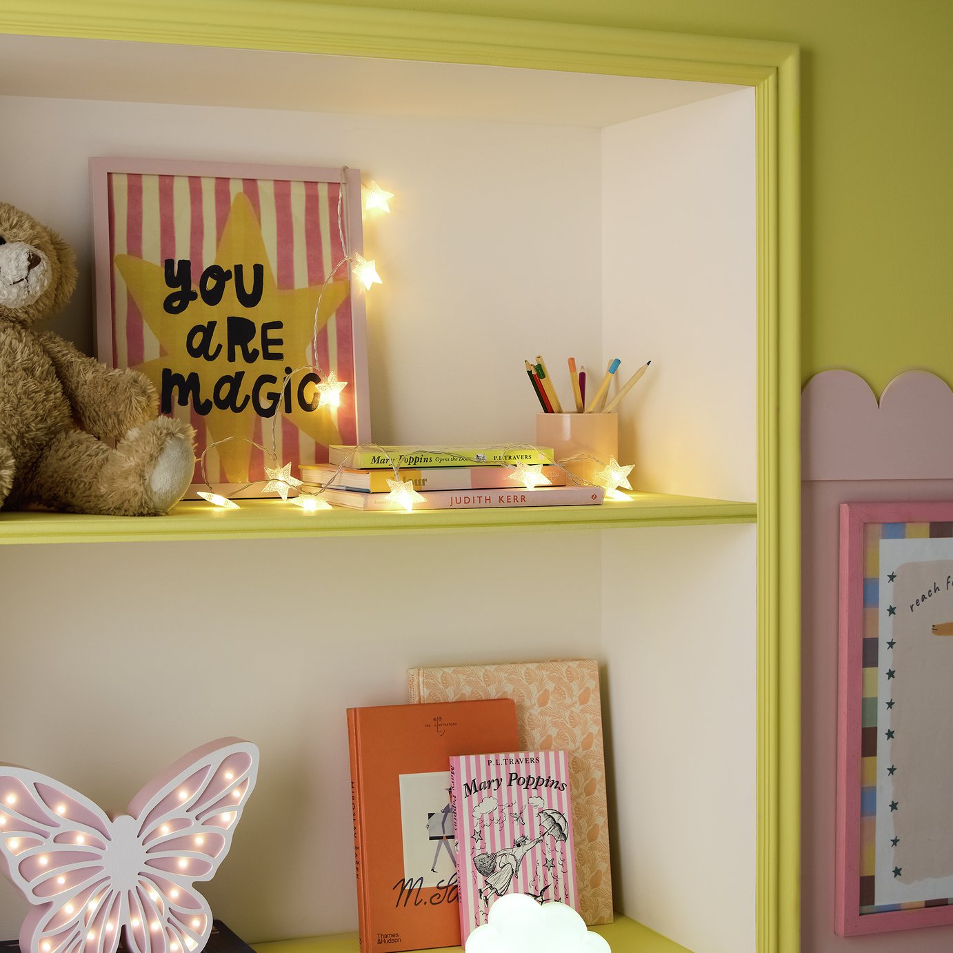 Argos Home LED Stars String Lights - Clear