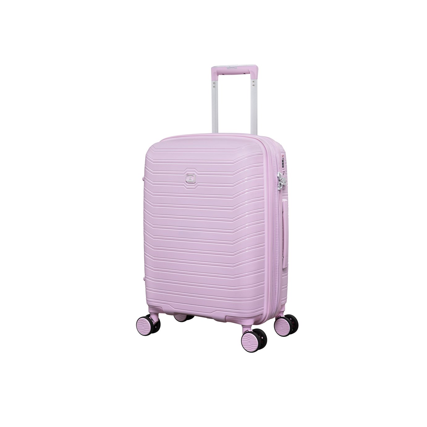 IT Luggage Continuous Expandable 8 Wheel Hard Suitcase