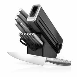 Ninja StaySharp 14 Piece Knife Set, Wood Block & Sharpener