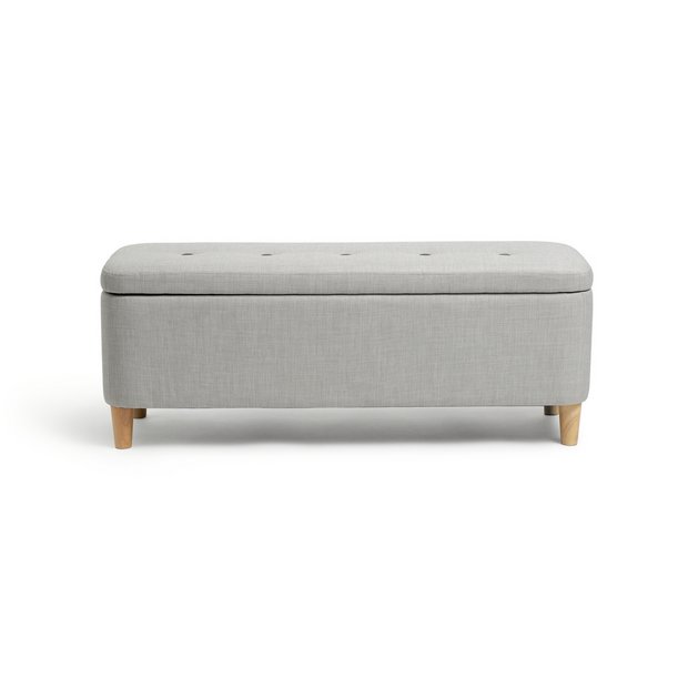 Grey ottoman deals