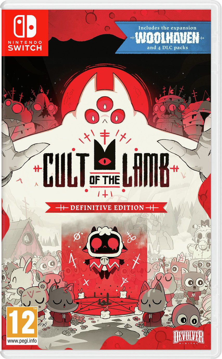 Cult Of The Lamb: Definitive Edition Nintendo Switch Game Pre-Order
