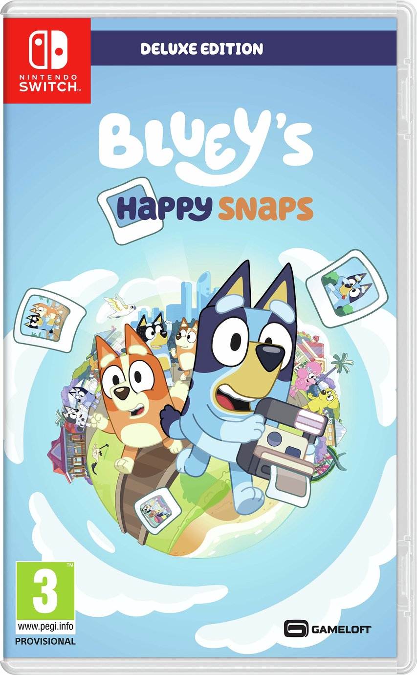 Bluey's Happy Snaps Deluxe Edition Nintendo Switch Game Pre-Order