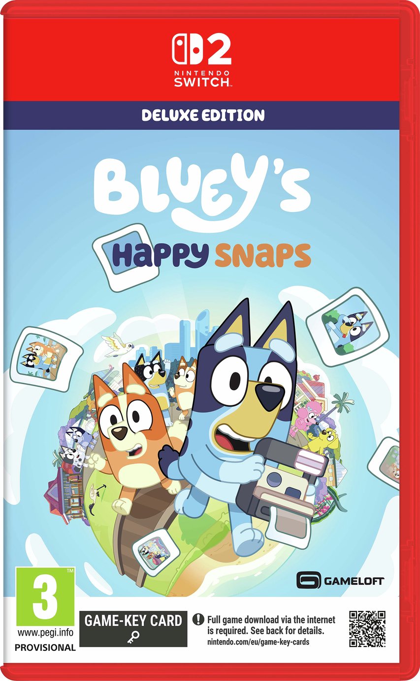 Bluey's Happy Snaps Deluxe Edition Nintendo Switch 2 Game Pre-Order