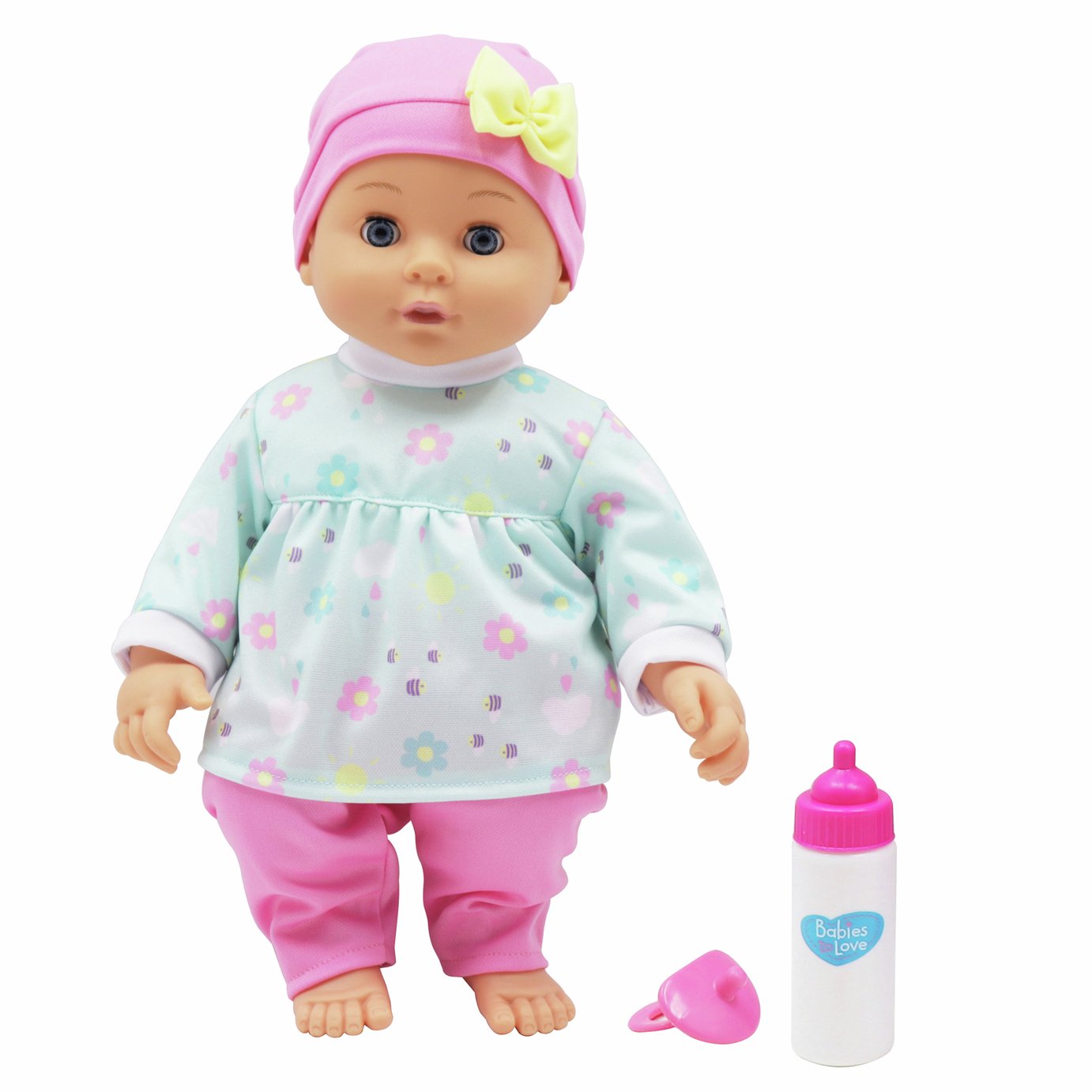 Chad Valley Interactive Isabella Baby Doll - 40cm