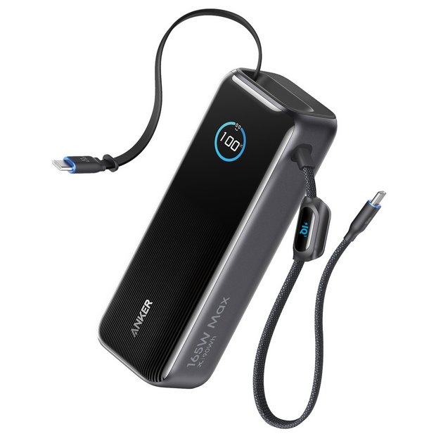 Buy Anker 165W 25000mAh Power Bank with Built-In USB-C Cable