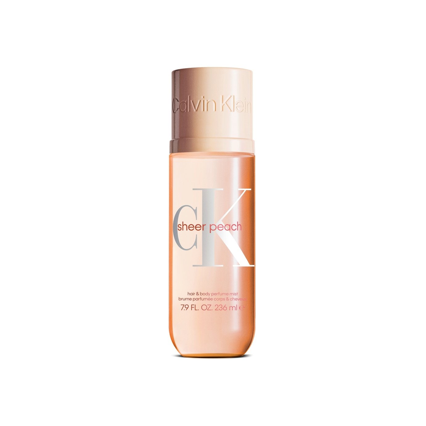 Calvin Klein Sheer Peach Hair and Body Perfume Mist - 236ml