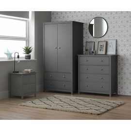 Habitat Brooklyn 3 Piece 2 Door Tall Wardrobe Set