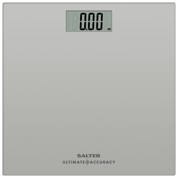 Ultimate Accuracy Electronic Bathroom Scale, White