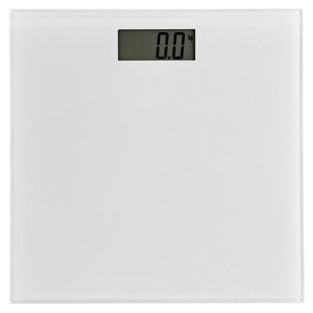 Buy Argos Home Digital Bathroom Scales White Bathroom scales