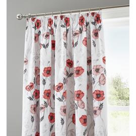 Fliss Blackout Curtains - 168x183cm - Red