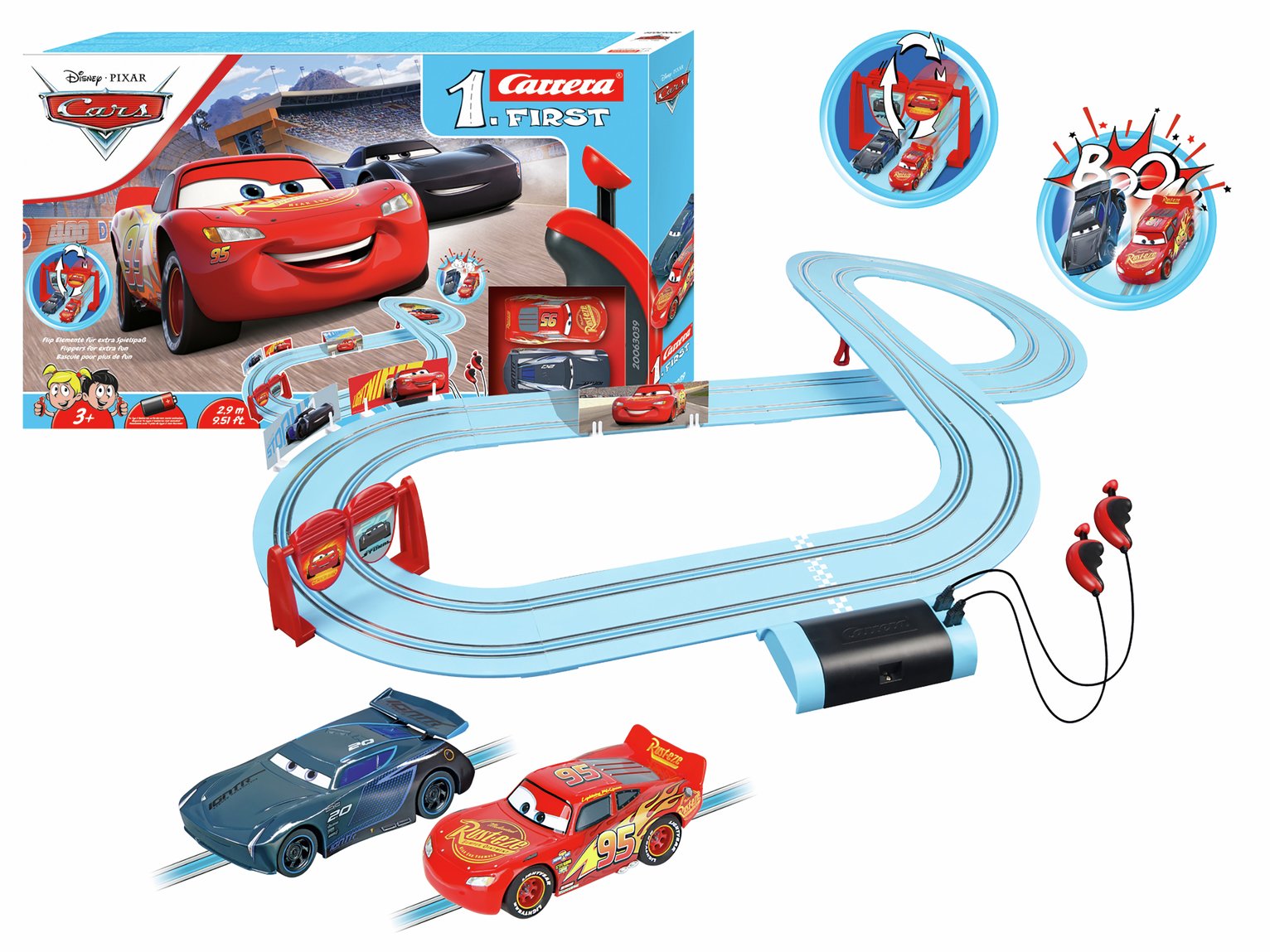 Carrera FIRST Disney Pixar Cars - Piston Cup Slot Racing Set