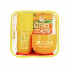 W7 Citrus Coast Body Mist and Body Cream Travel Sets - 200ml