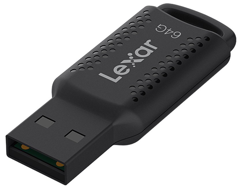 Lexar JumpDrive V400 100MBs USB 3.2 Gen 1 Flash Drive - 64GB