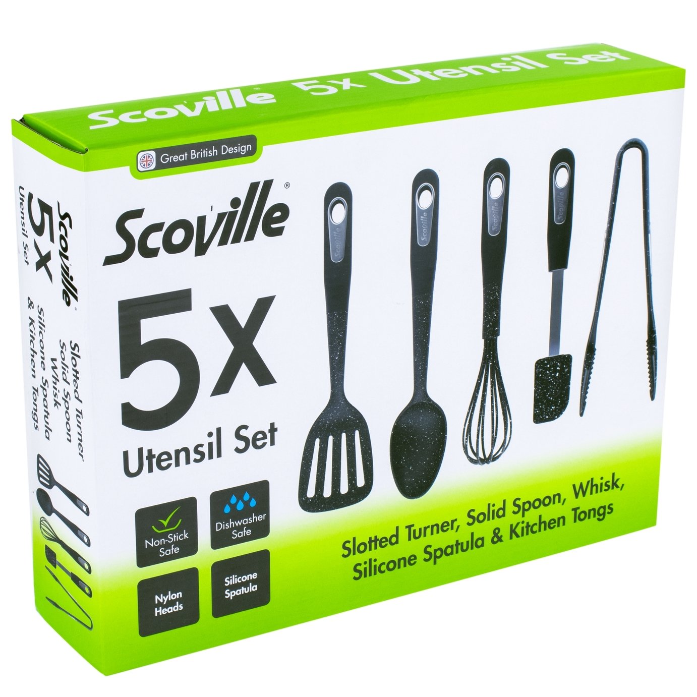 Scoville 5 Piece Utensils Set