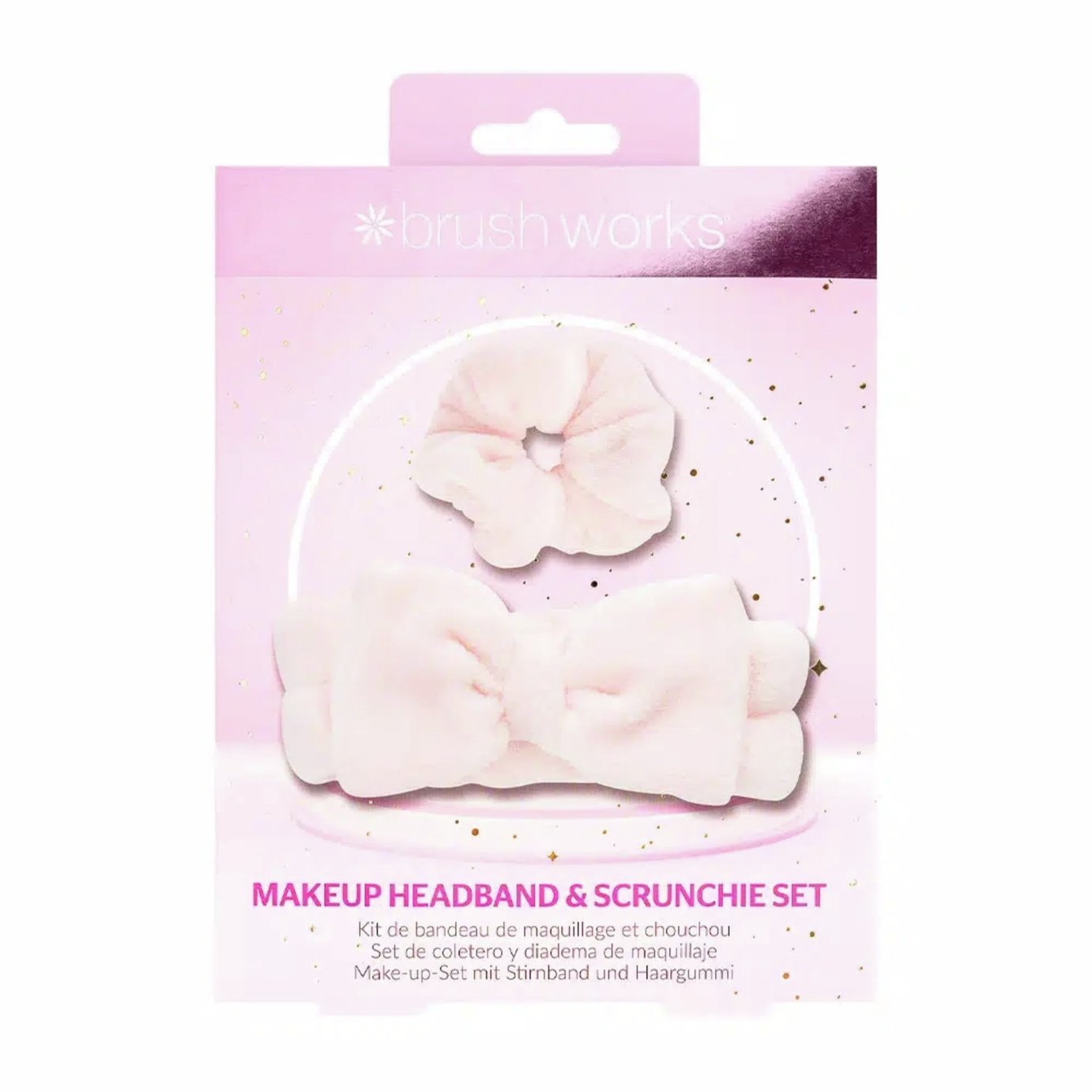 Brushworks Makeup Headband & Scrunchie Set