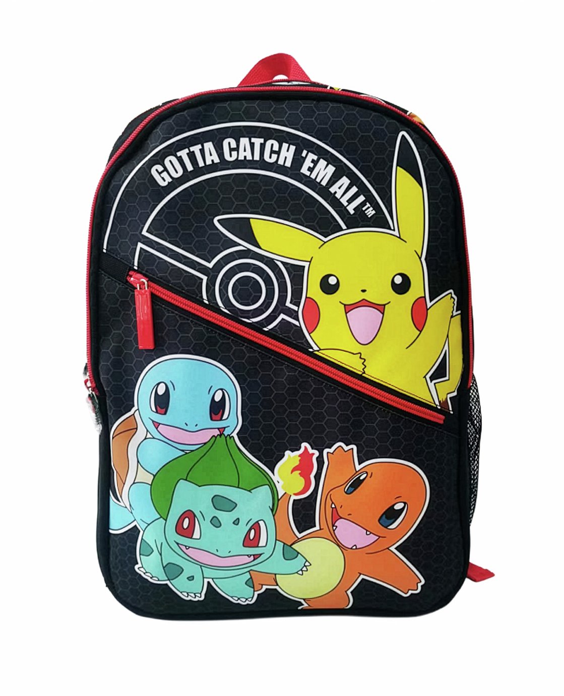 Pokemon Catch 'Em All! 11.9L Backpack - Black