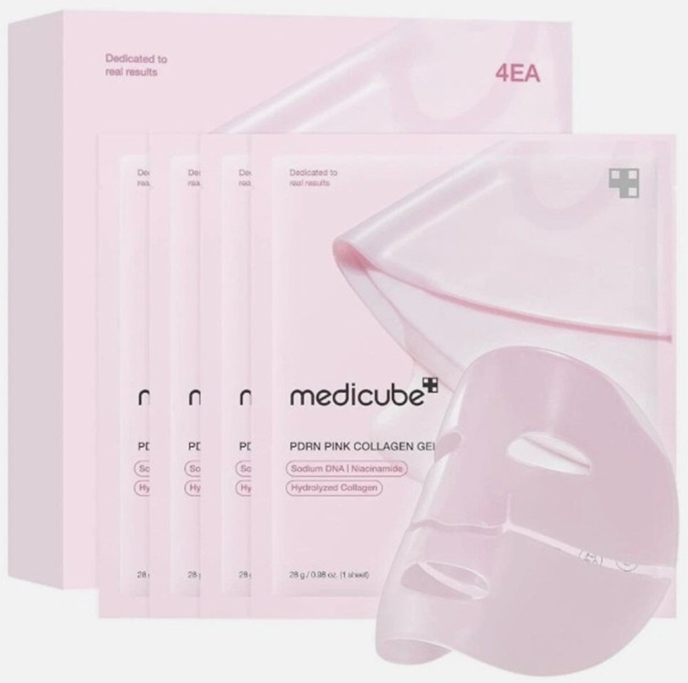 Medicube PDRN Pink Collagen Hydrogel Face Mask