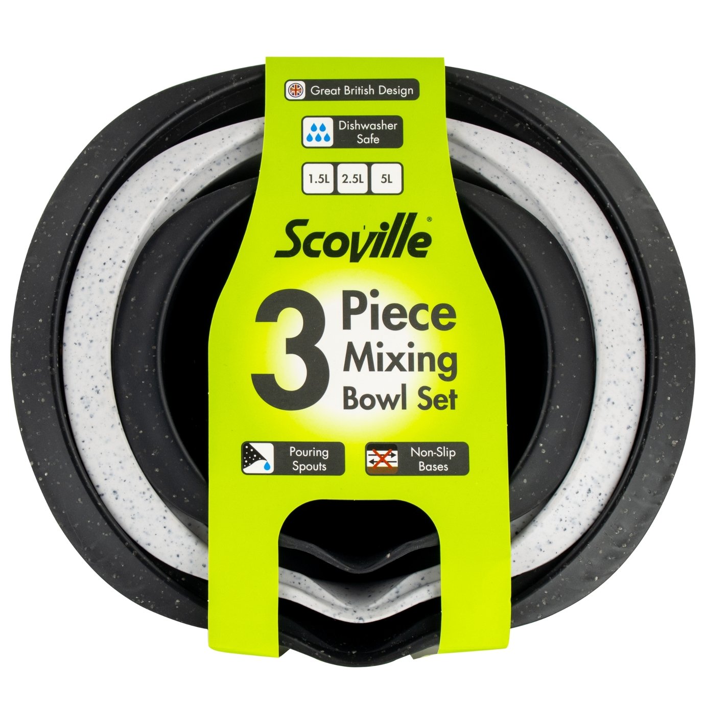 Scoville 3 Piece Mixing Bowl Set