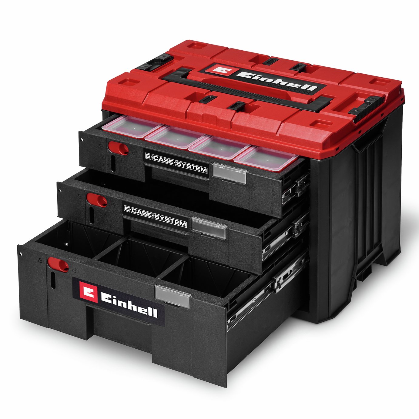 Einhell 3 Drawer Stackable Tool Case