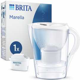 BRITA Marella Water Filter Jug - White - 2.4L