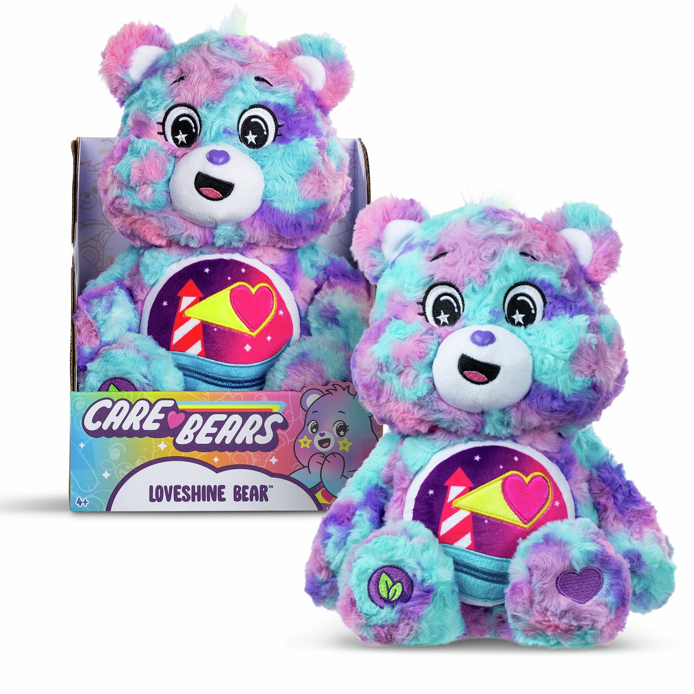 Care Bears Colour Splash Loveshine 35cm Plush