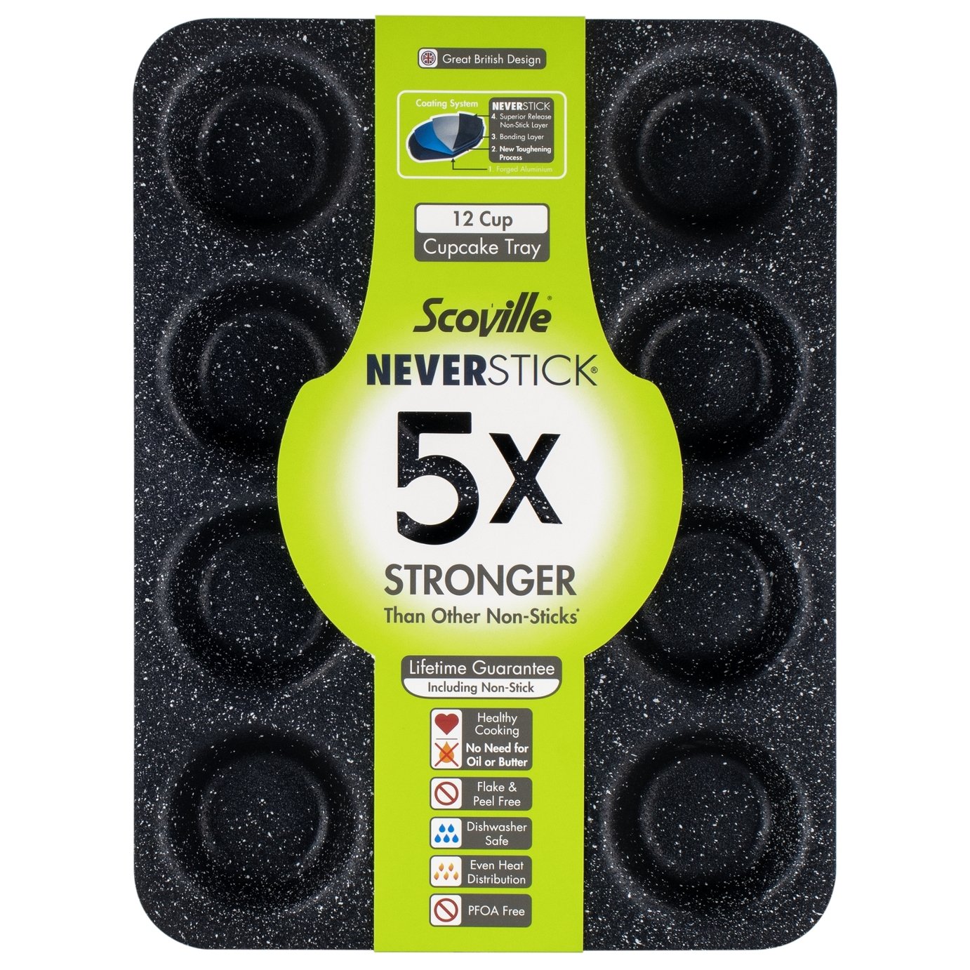 Scoville Neverstick 12 CupTray 
