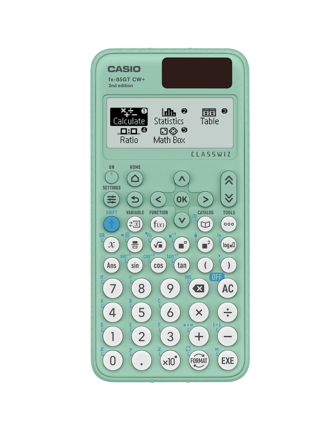 Casio FX-85GT CW+ Scientific Calculator - Green