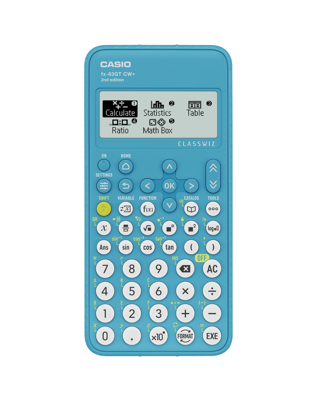 Casio FX-83GT CW+ Scientific Calculator - Blue