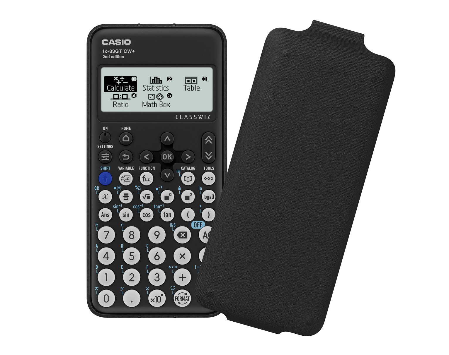 Casio FX-83GT CW+ Scientific Calculators - Black