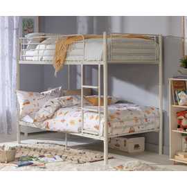 Argos Home Mason Metal Bunk Bed - White