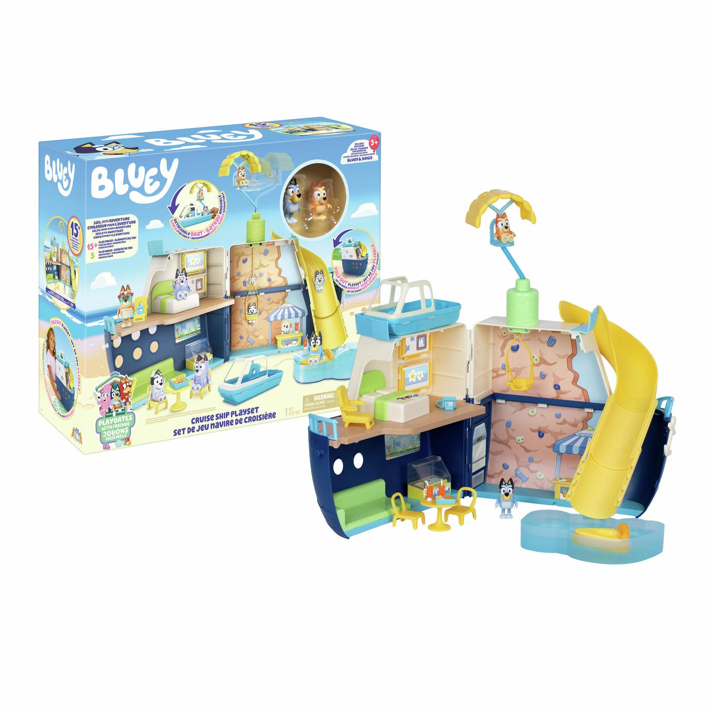 Bluey S15 Cruise Ship Playset