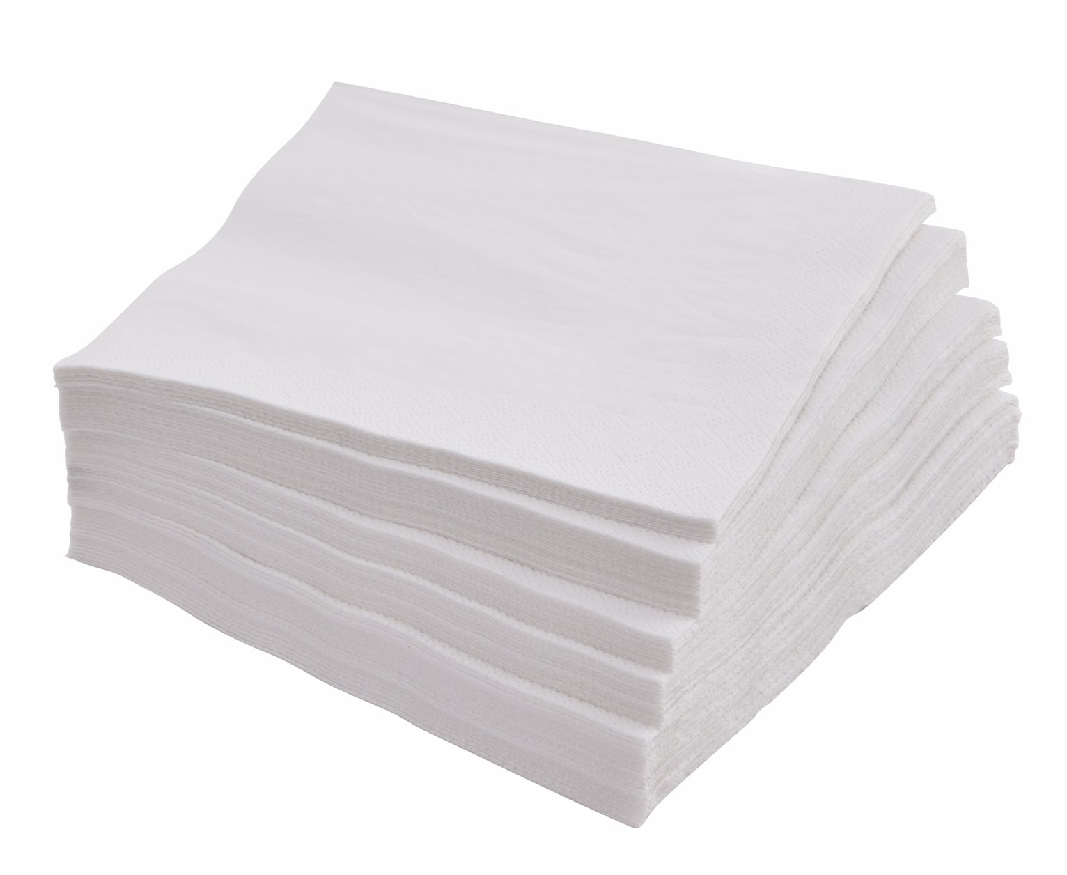 Mad Party White Party Napkins - Pack of 300