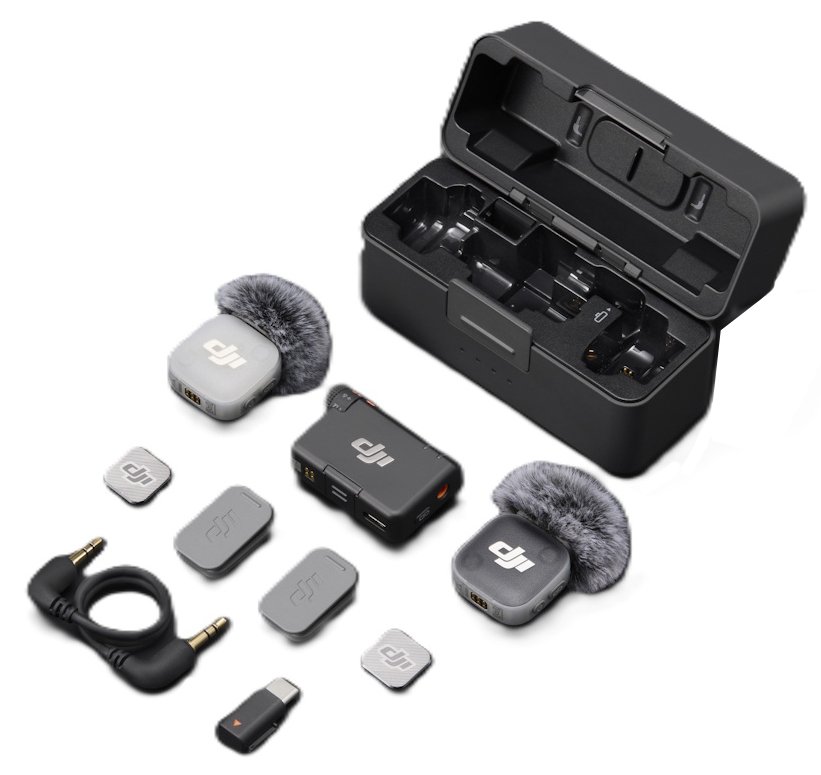 DJI Mic Mini 2 (2TX + 1RX + Charging Case)