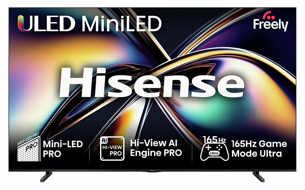 Hisense 100 Inch 100U8QTUK Smart 4K UHD HDR MiniLED Freeview TV