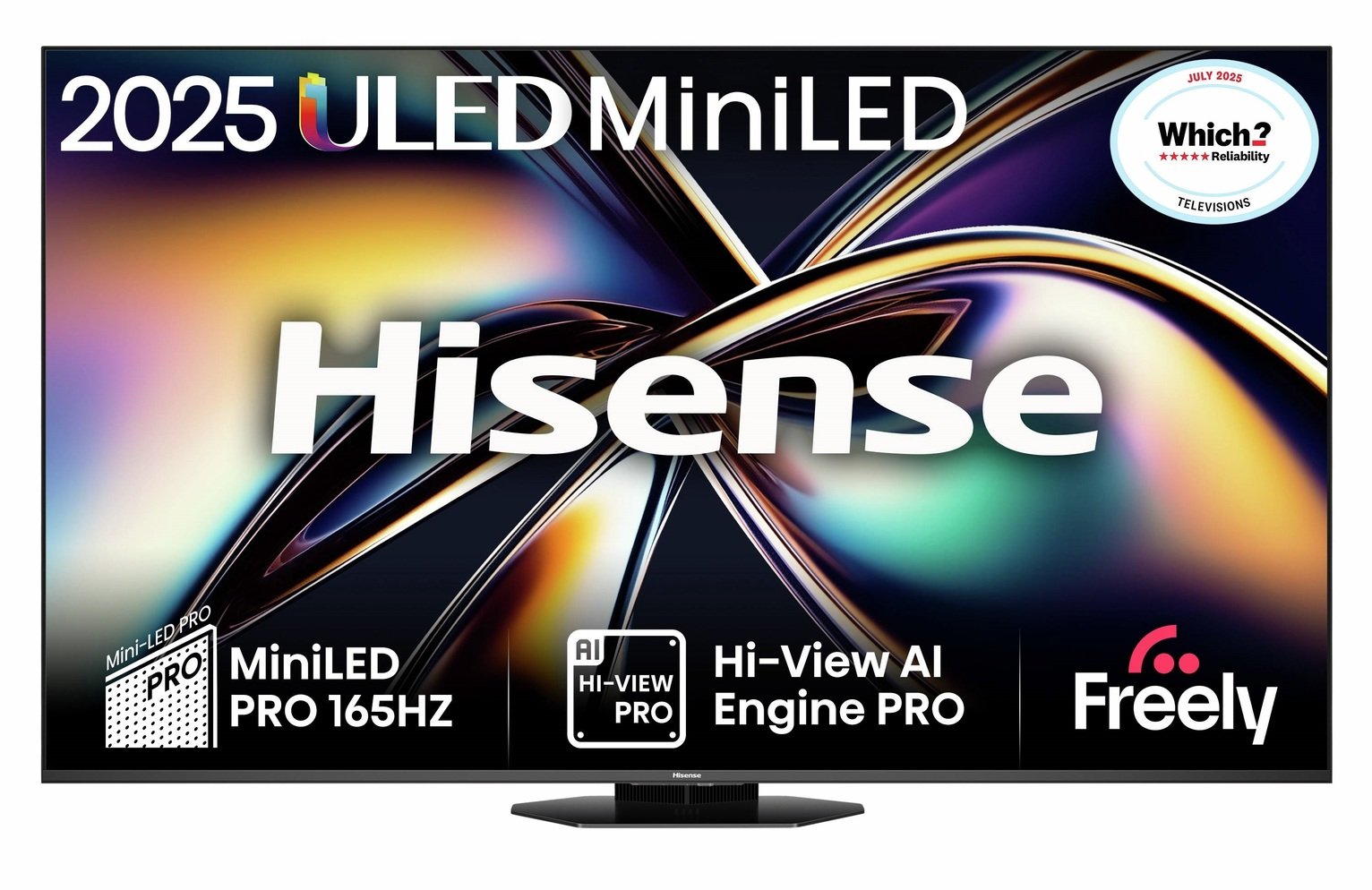 Hisense 85 Inch 85U8QTUK Smart 4K UHD HDR MiniLED Freeview TV