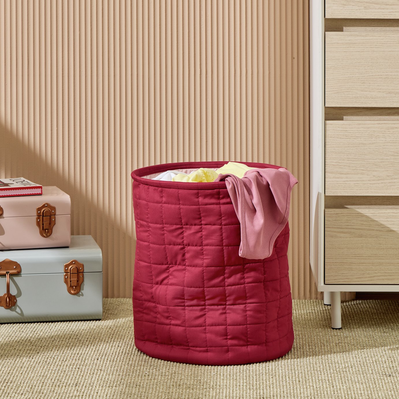 Argos Home Kids Drawstring Storage Bag - Pink