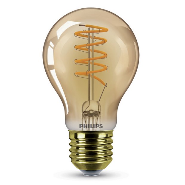 komedie beton Ret Buy Philips LED 25W A60 E27 ES Classic Light Bulb - Gold | Light bulbs |  Argos