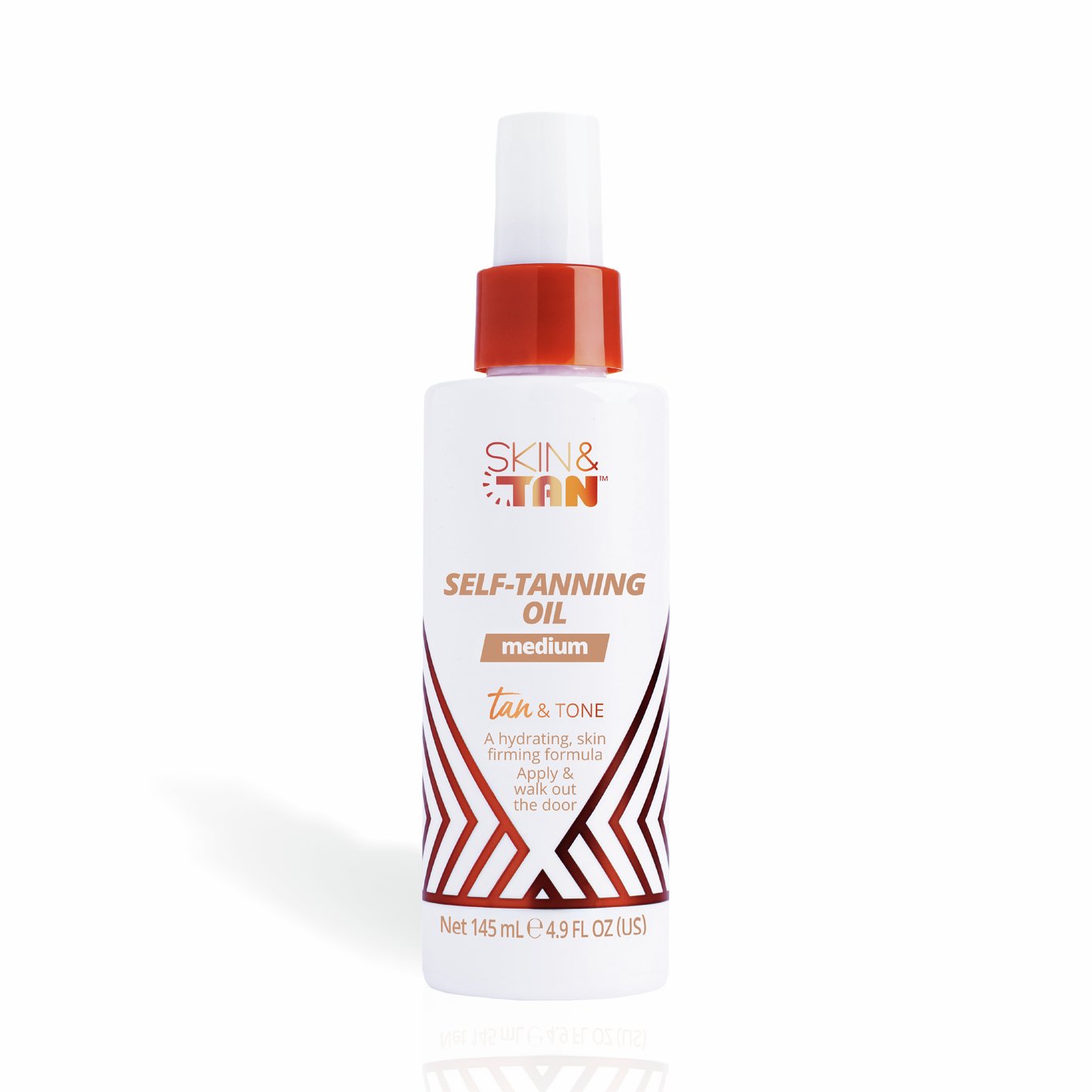 Skin and Tan Tan and Tone Self-Tanning Oil - 145ml