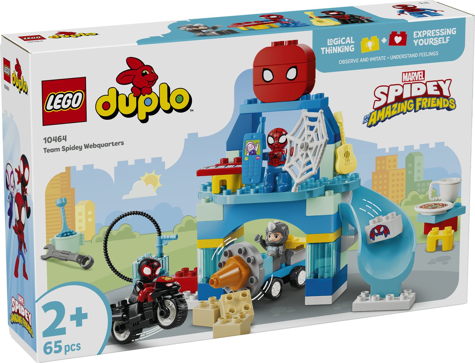 LEGO DUPLO Marvel Team Spidey Webquarters Building Toy 10464 PREORDER