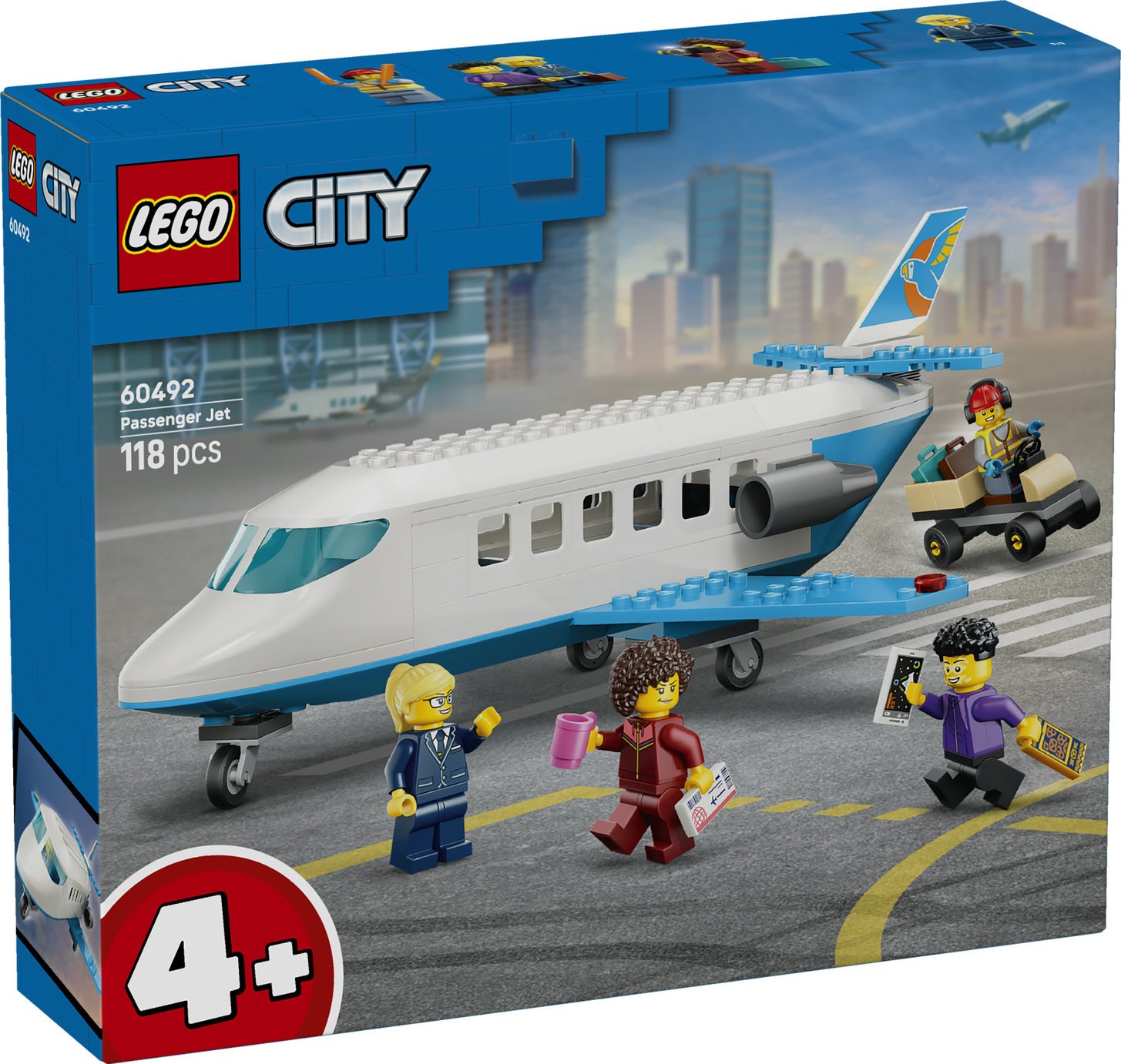 LEGO City Passenger Jet - Airplane Toy Building Set 60492 PREORDER