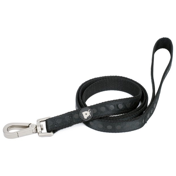 Buy Petface Black Tonal Dots Dog Lead Medium Dog collars and leads Argos