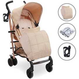 My Babiie MB51 Stroller - Rose Gold Blush